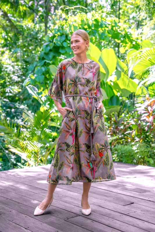 Tara Maxi Dress in Palmira sold by Adrift