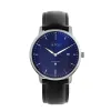 BARENTS SEA 40MM - BLACK LEATHER sold by Aigi Time