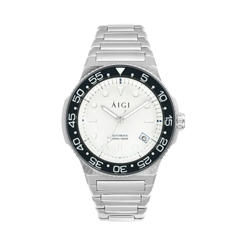 ARCTIC DIVER - WHITE sold by Aigi Time