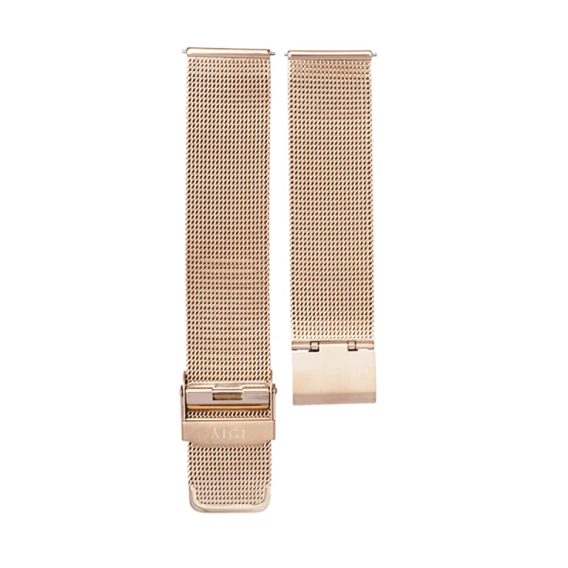 Rosegold Mesh 20MM sold by Aigi Time