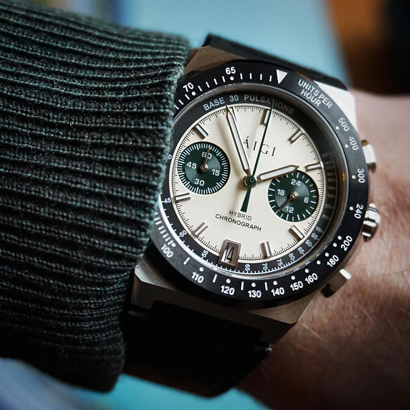 ARCTIC CHRONO II - CREAM sold by Aigi Time product image thumbnail 2