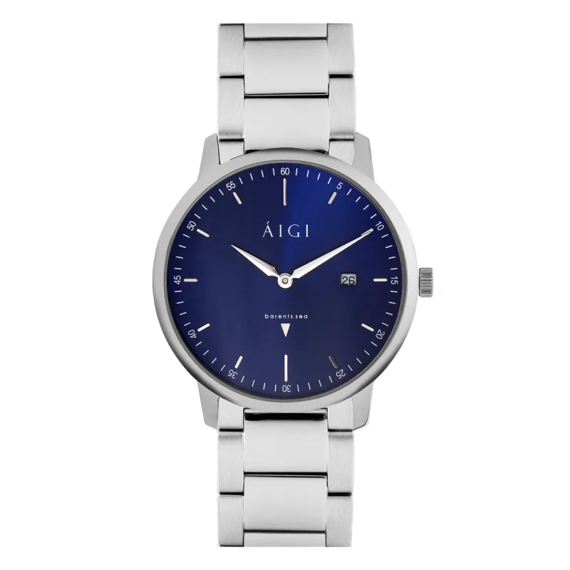 BARENTS SEA 40MM - STEEL sold by Aigi Time