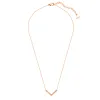 V CHOKER | 18K ROSEGOLD PLATED sold by Aigi Time