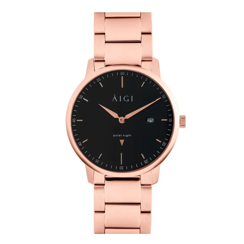 POLAR NIGHT 40MM - STEEL sold by Aigi Time