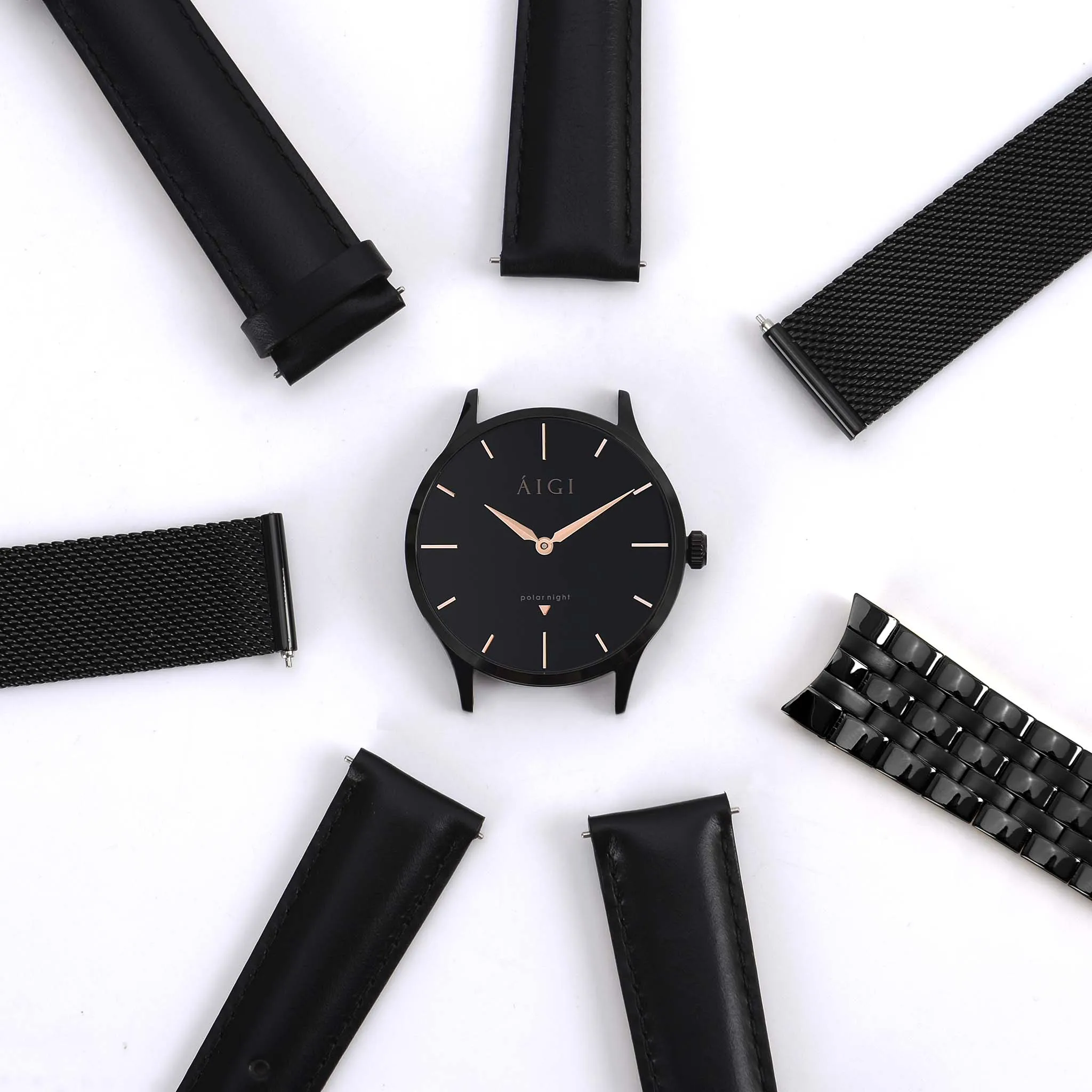 POLAR NIGHT 36MM - MESH sold by Aigi Time product image thumbnail 2