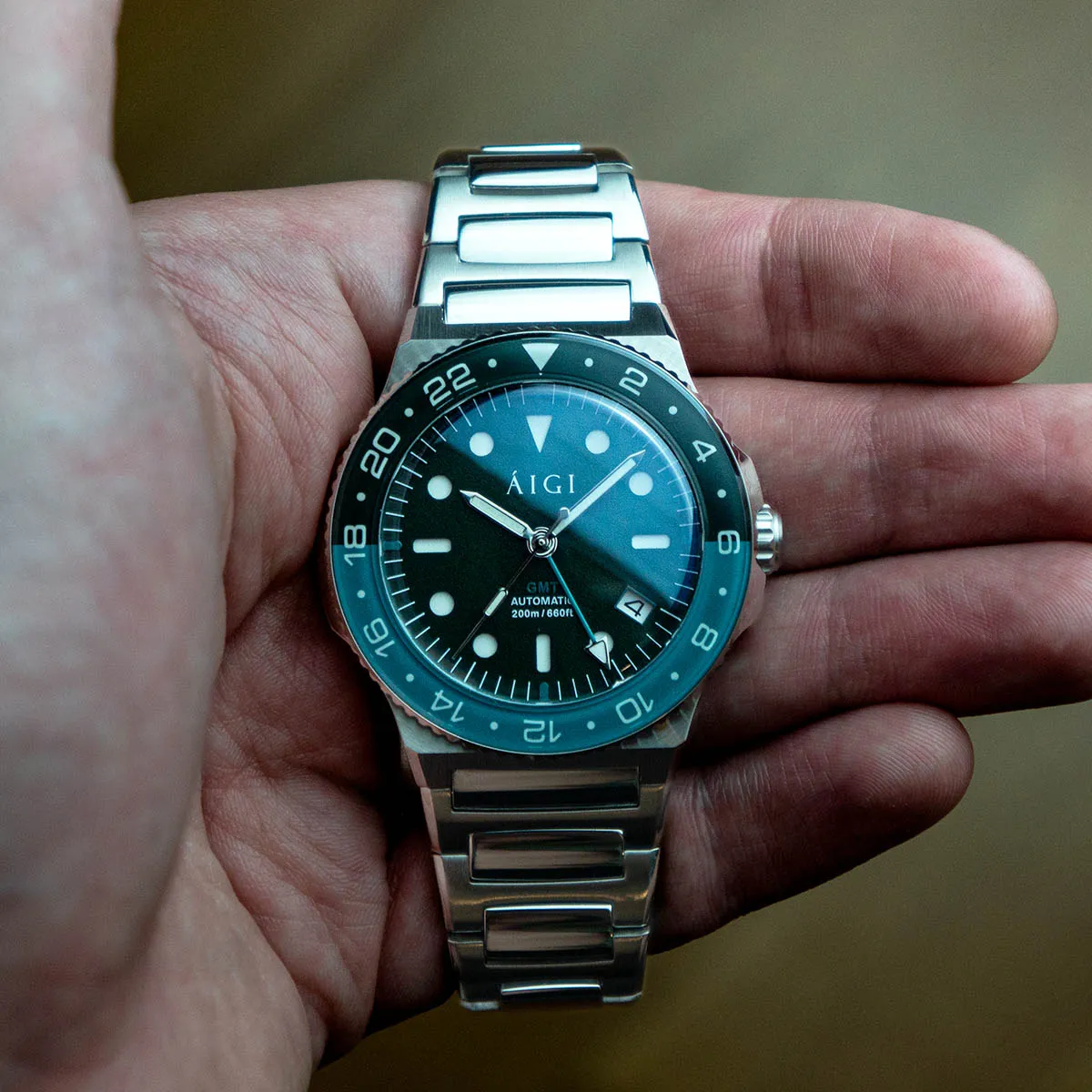 ARCTIC GMT - GREEN sold by Aigi Time product image thumbnail 4