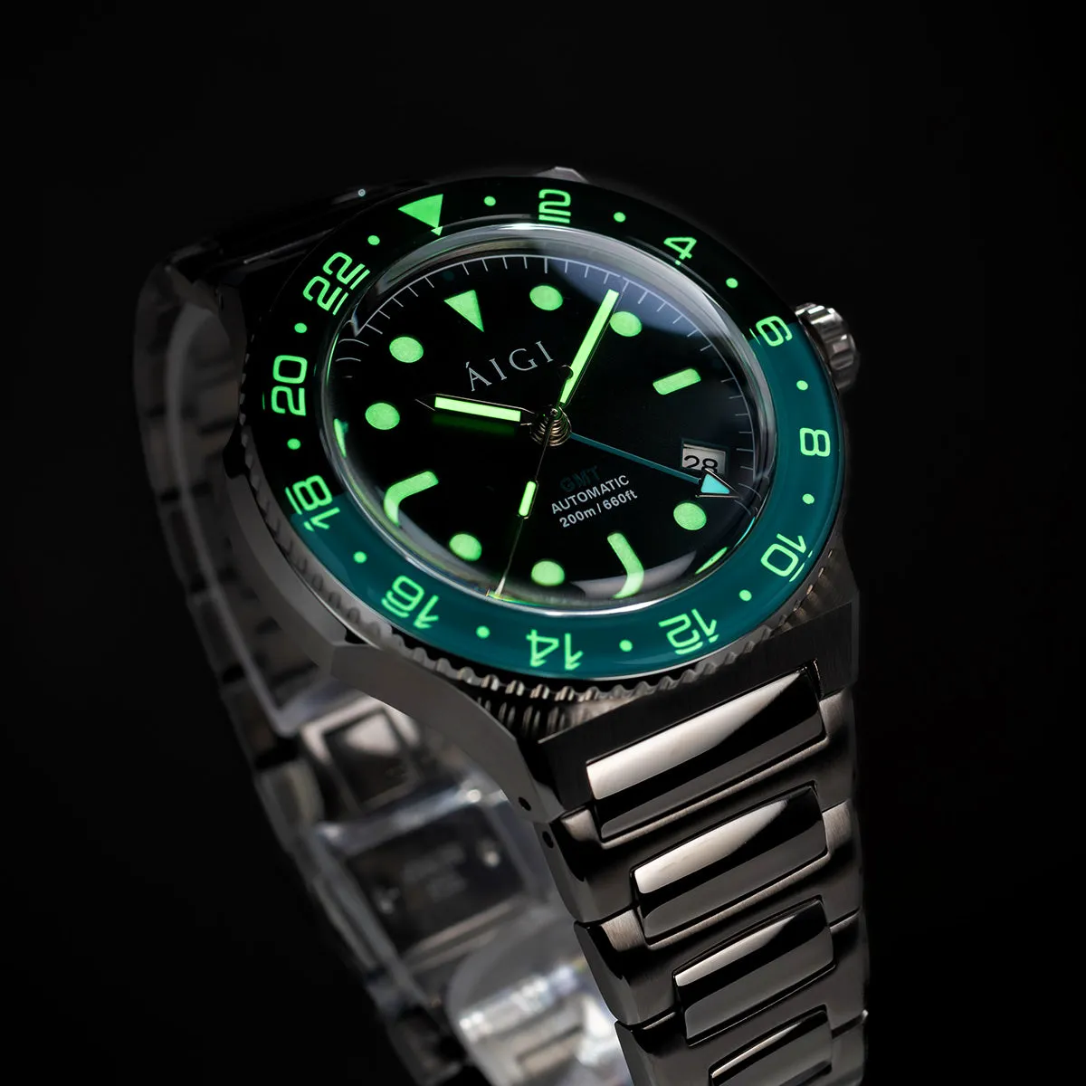 ARCTIC GMT - GREEN sold by Aigi Time product image thumbnail 3