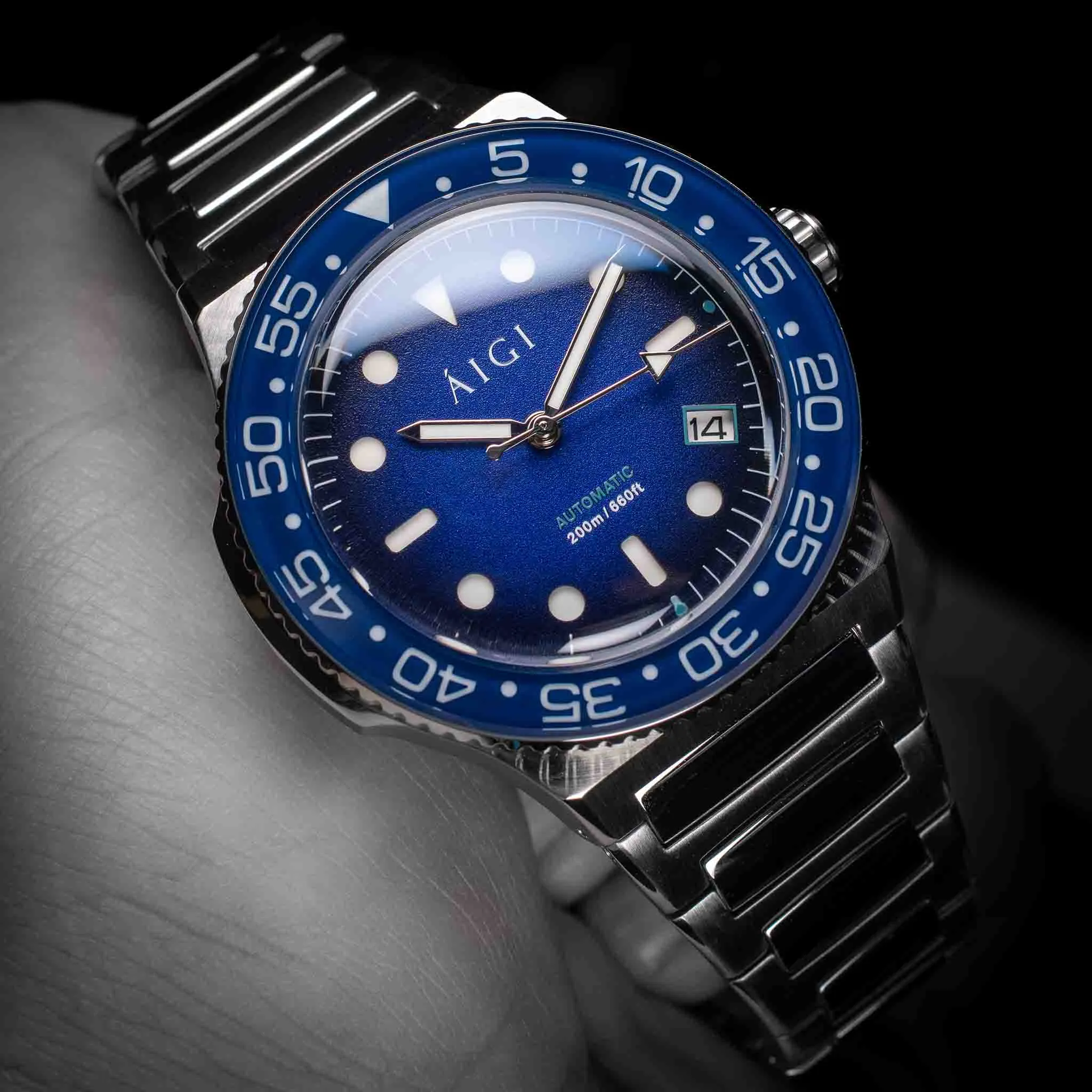 ARCTIC DIVER - DEEP BLUE sold by Aigi Time product image thumbnail 3