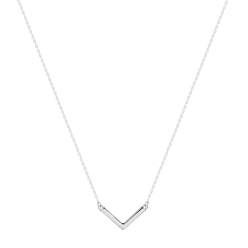 V CHOKER | SILVER sold by Aigi Time