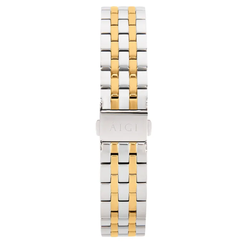 STEEL STRAP 18MM - TWO TONE GOLD sold by Aigi Time