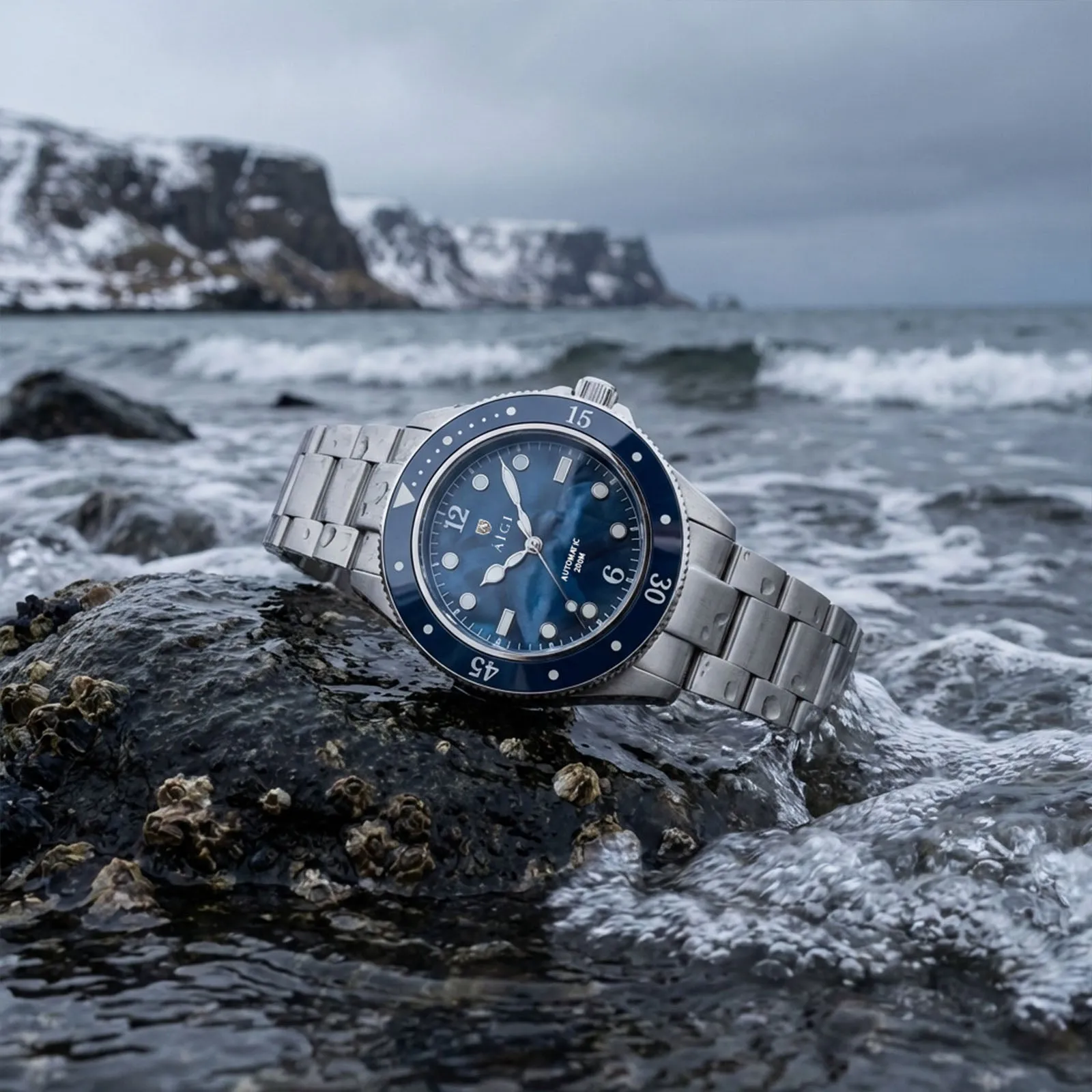 ARCTIC TIDE - MIDNIGHT WAVE sold by Aigi Time product image thumbnail 5