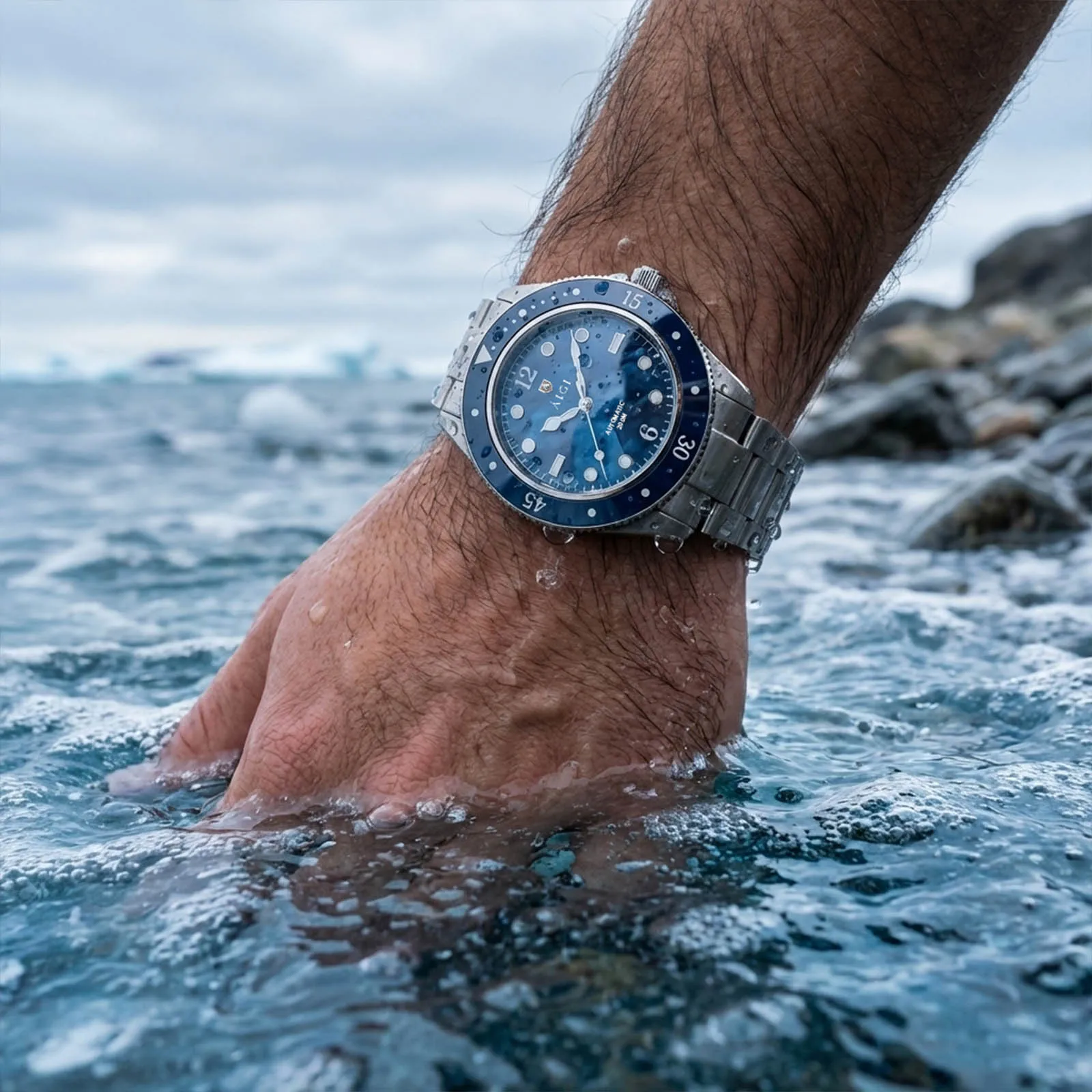 ARCTIC TIDE - MIDNIGHT WAVE sold by Aigi Time product image thumbnail 4