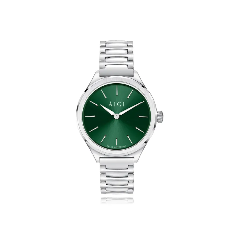 Northern Lights 32MM - Steel sold by Aigi Time