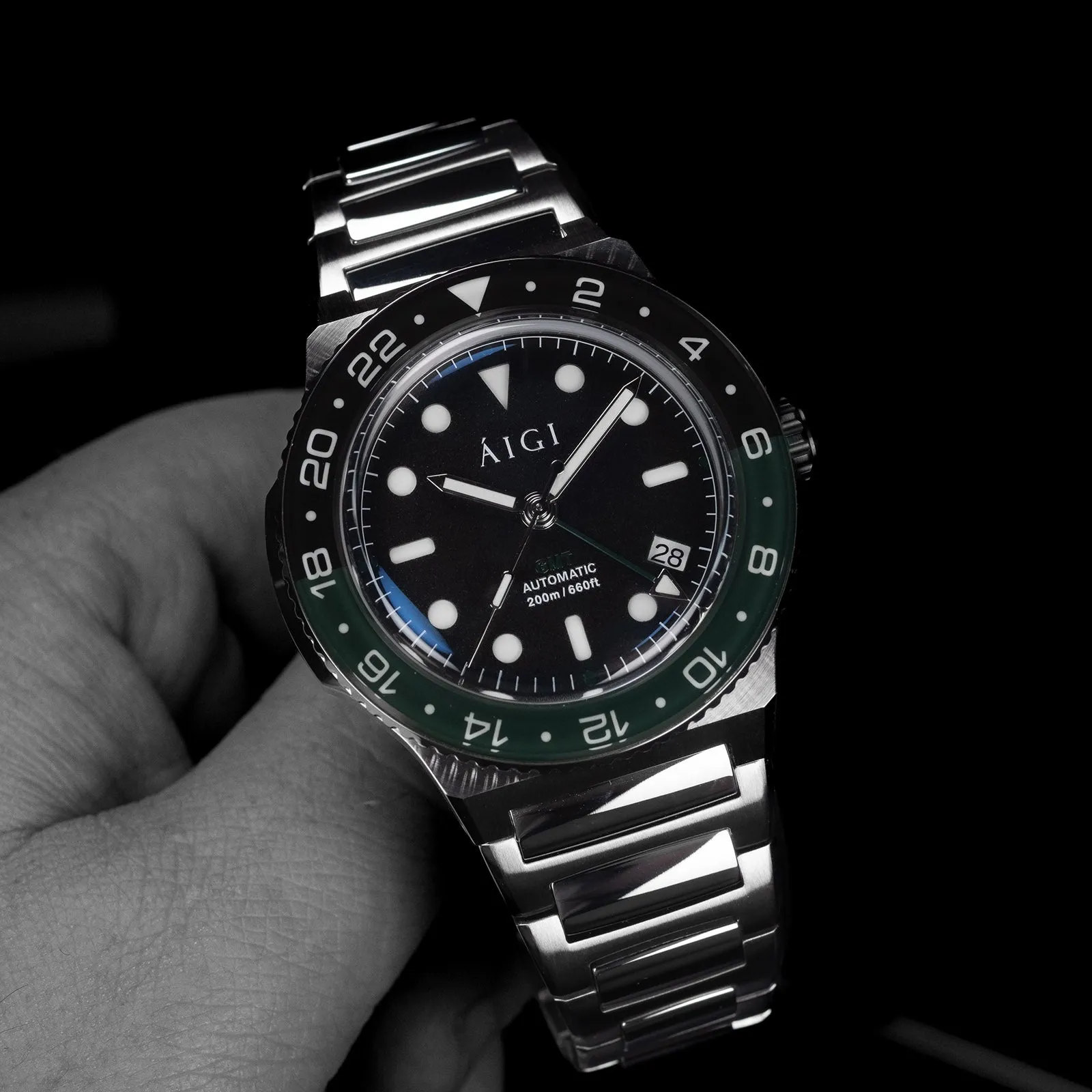 ARCTIC GMT - BLACK sold by Aigi Time product image thumbnail 4
