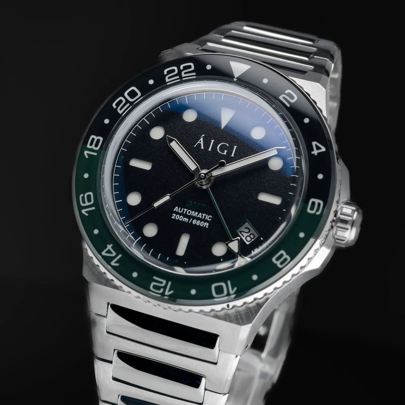 ARCTIC GMT - BLACK sold by Aigi Time product image thumbnail 3