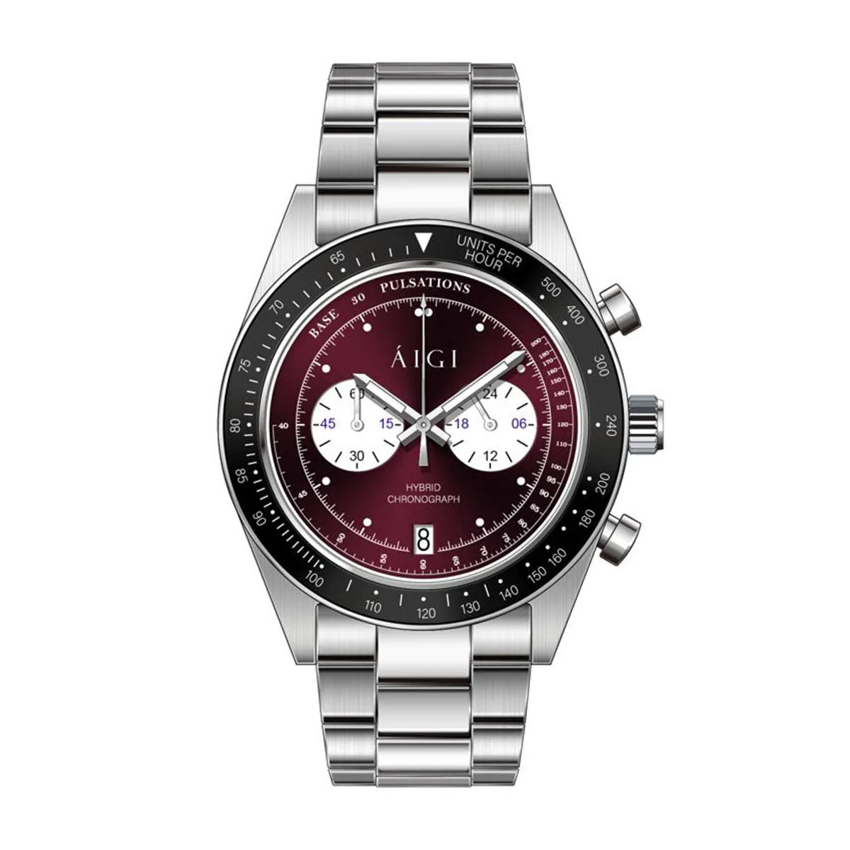 ARCTIC CHRONO HYBRID - MIDNIGHT SUN sold by Aigi Time