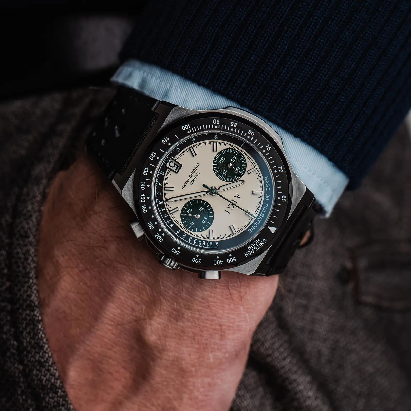 ARCTIC CHRONO II - CREAM sold by Aigi Time product image thumbnail 2