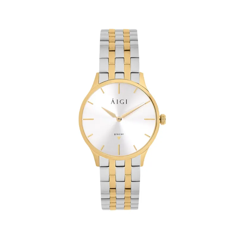 GLACIER GOLD 36MM - TWO-TONE sold by Aigi Time