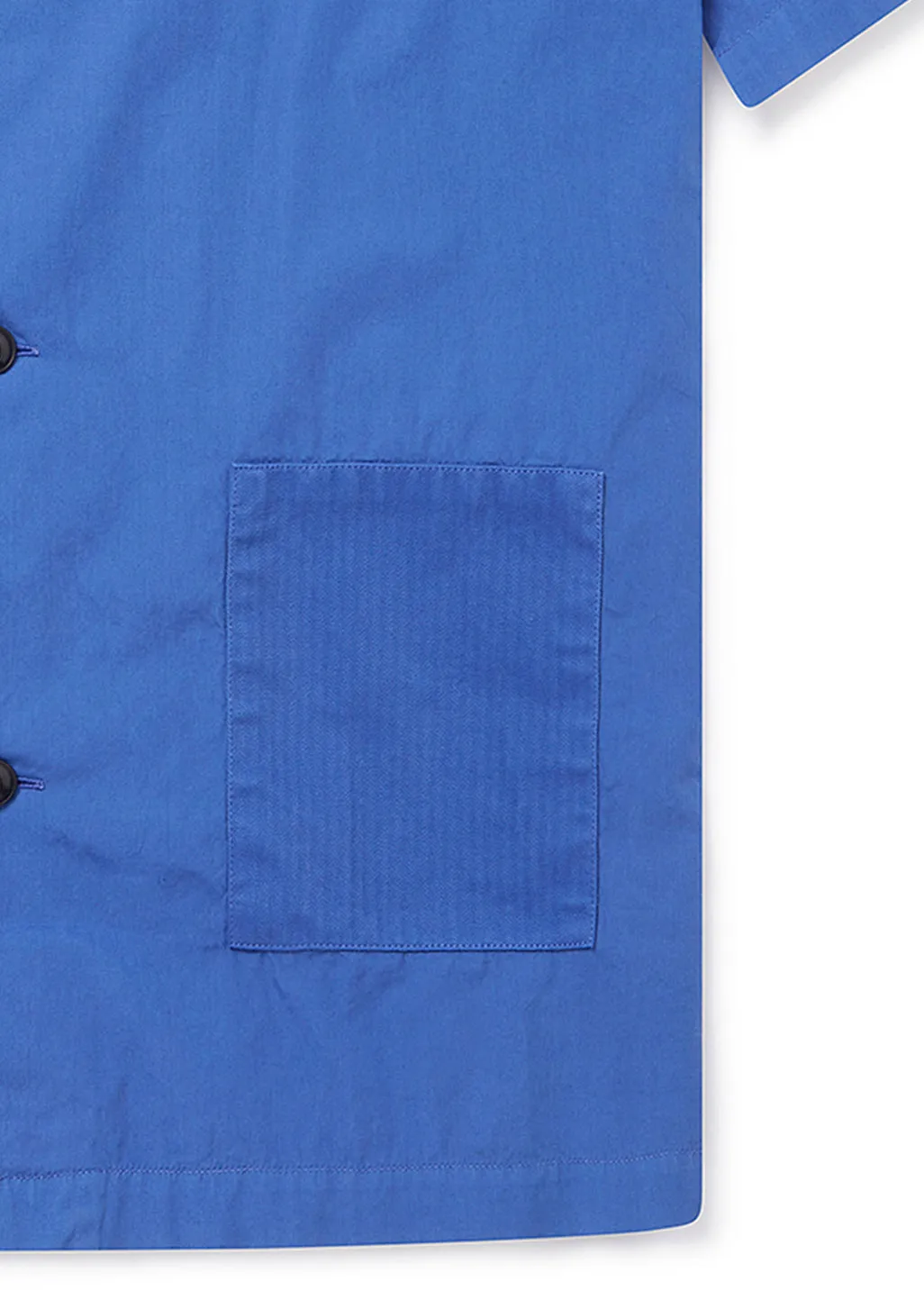 Patchwork SS Shirt in Blue sold by Albam Clothing product image thumbnail 4