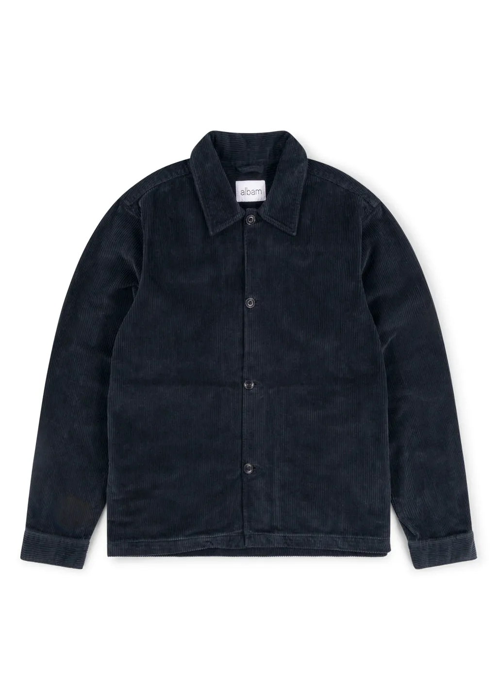 Chore Cord Jacket in Washed Black sold by Albam Clothing product image thumbnail 4