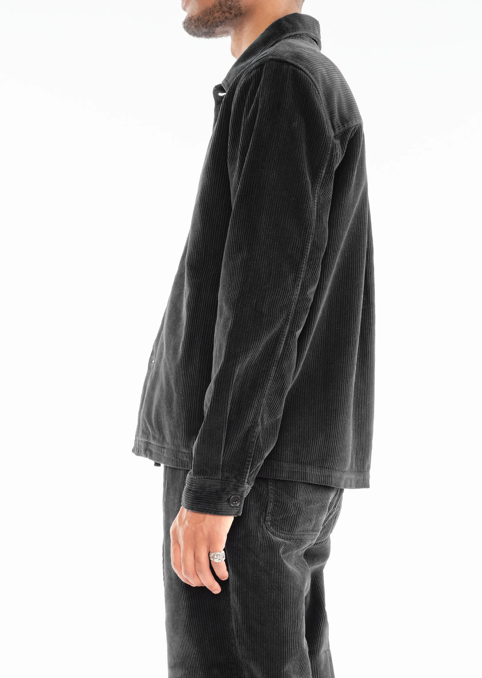 Chore Cord Jacket in Washed Black sold by Albam Clothing product image thumbnail 2