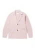 Poplin Unlined Blazer in Washed Pink sold by Albam Clothing