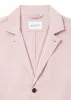 Poplin Unlined Blazer in Washed Pink sold by Albam Clothing