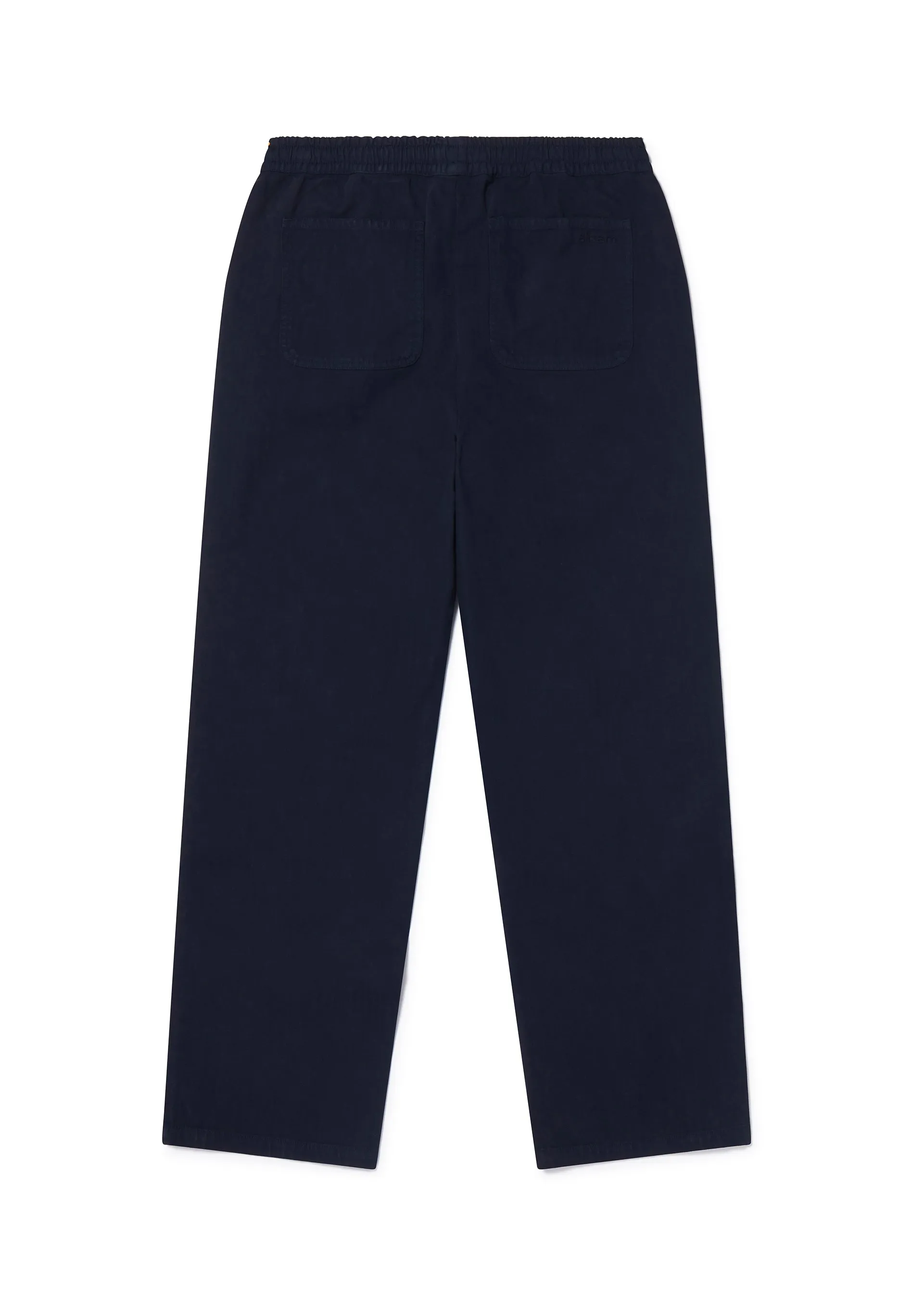Herringbone Drawstring Trouser in Dark Navy sold by Albam Clothing product image thumbnail 3