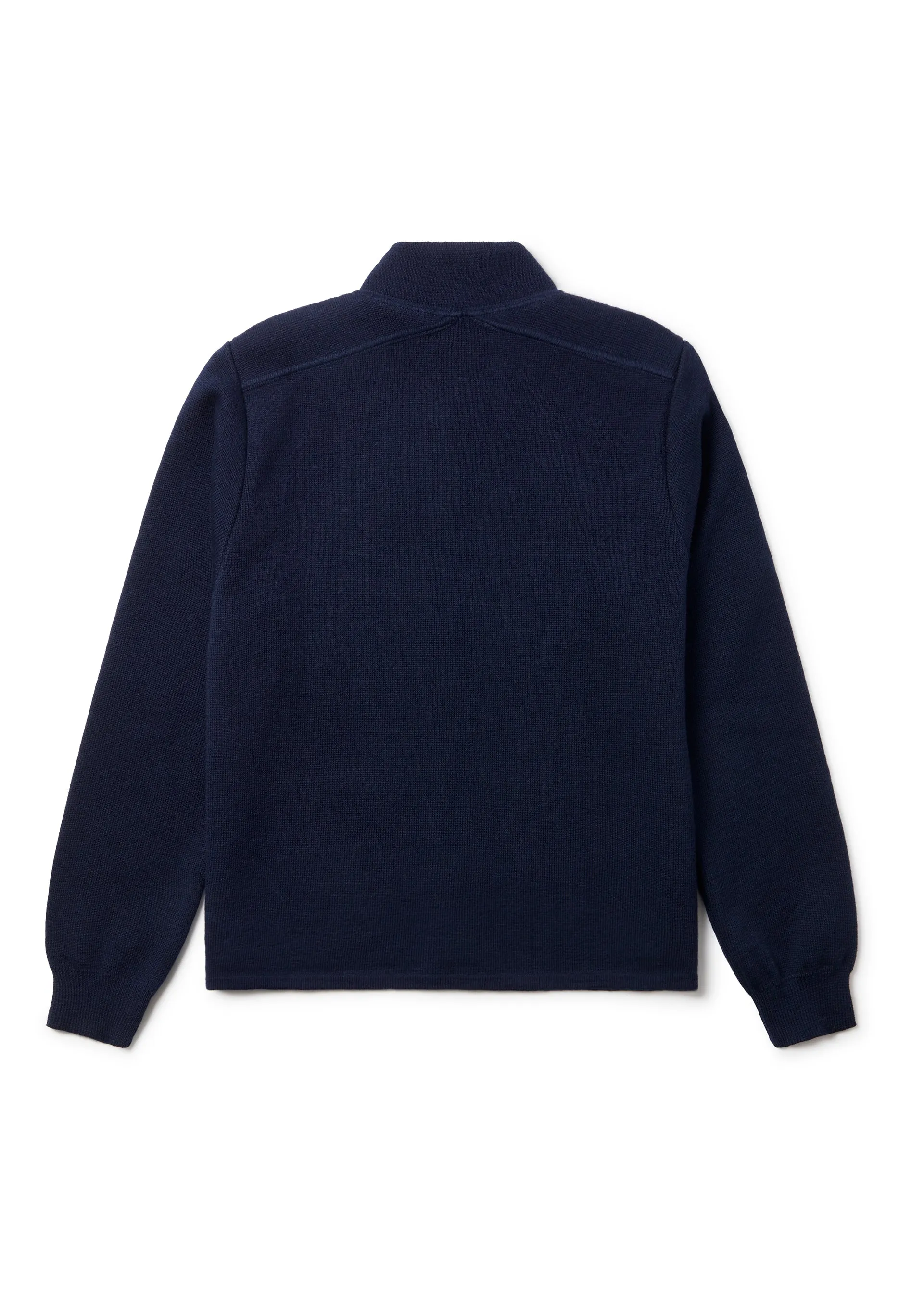 Milano Zip Through Jacket in Navy sold by Albam Clothing product image thumbnail 2