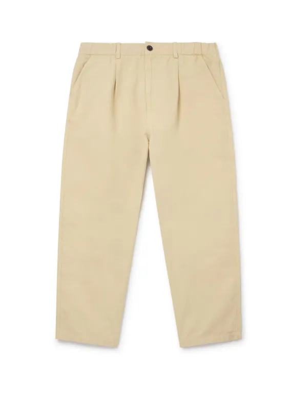 Loose Trousers in Tan sold by Albam Clothing