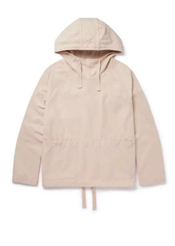 Summerisle Canvas Smock in Pink sold by Albam Clothing