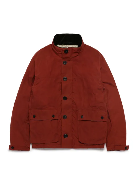 Quilt Lined Parka in Burnt Orange sold by Albam Clothing