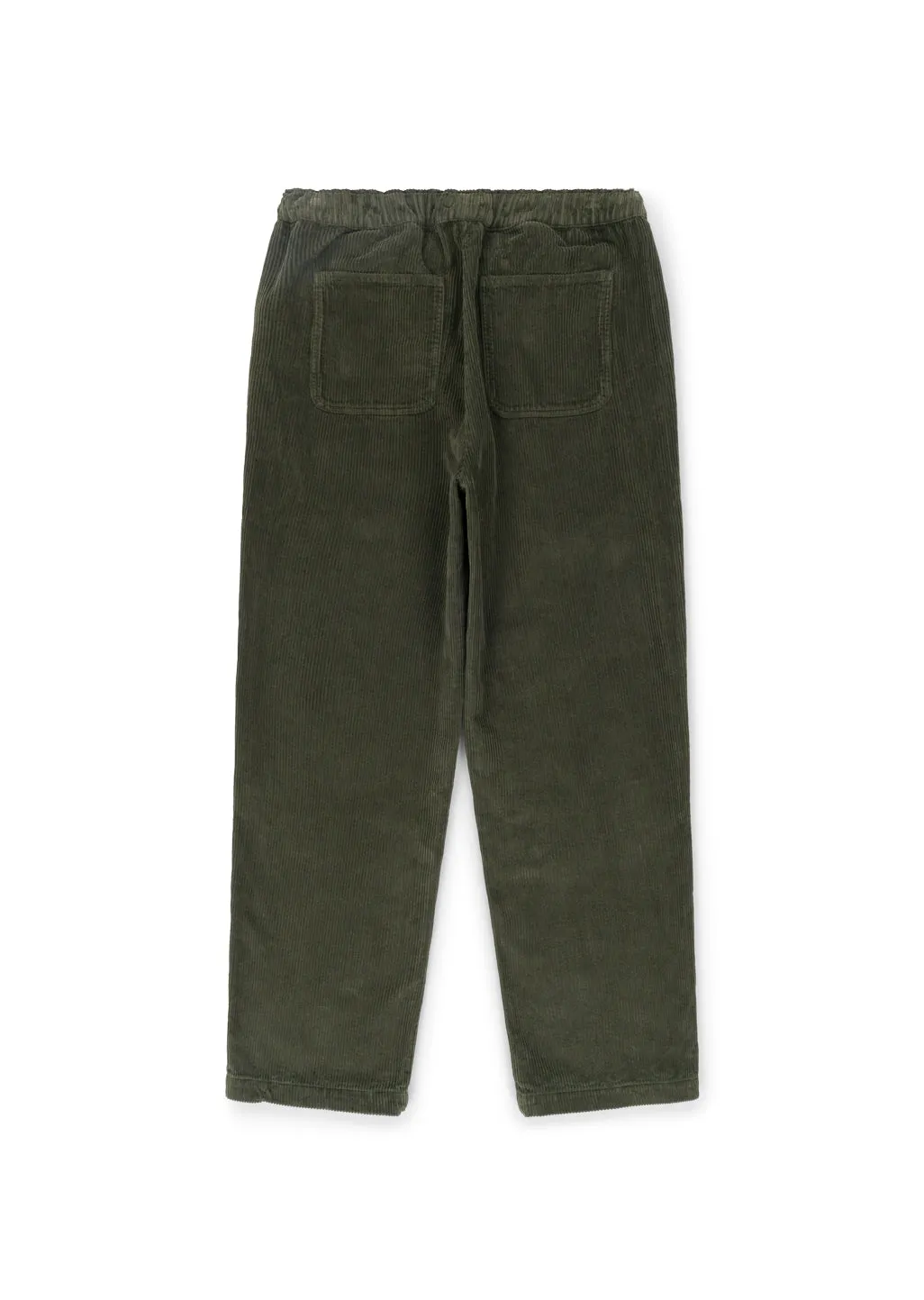 Simple Cord Drawstring Trouser in Washed Green sold by Albam Clothing product image thumbnail 5
