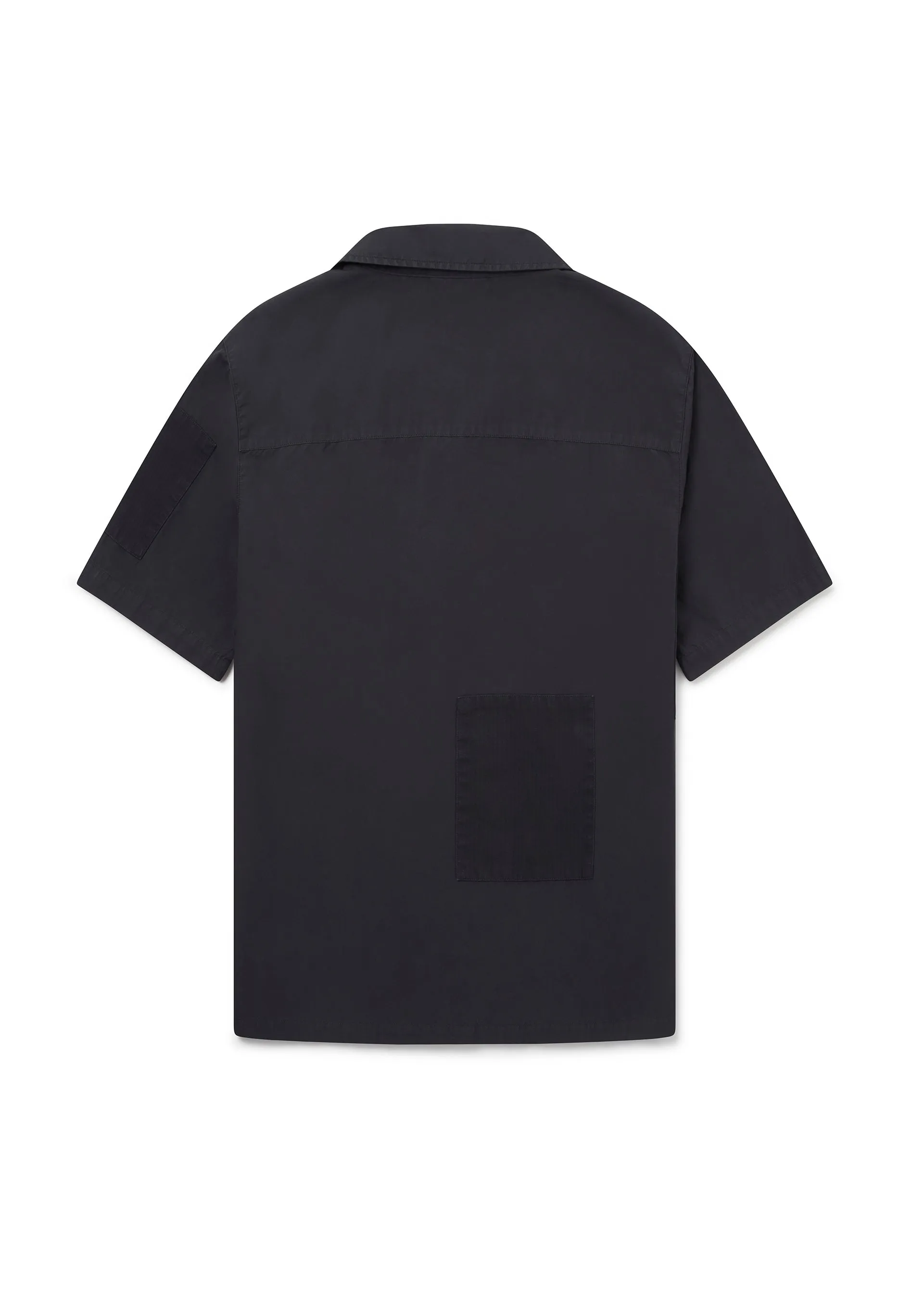 Patchwork SS Shirt in Charcoal sold by Albam Clothing product image thumbnail 2