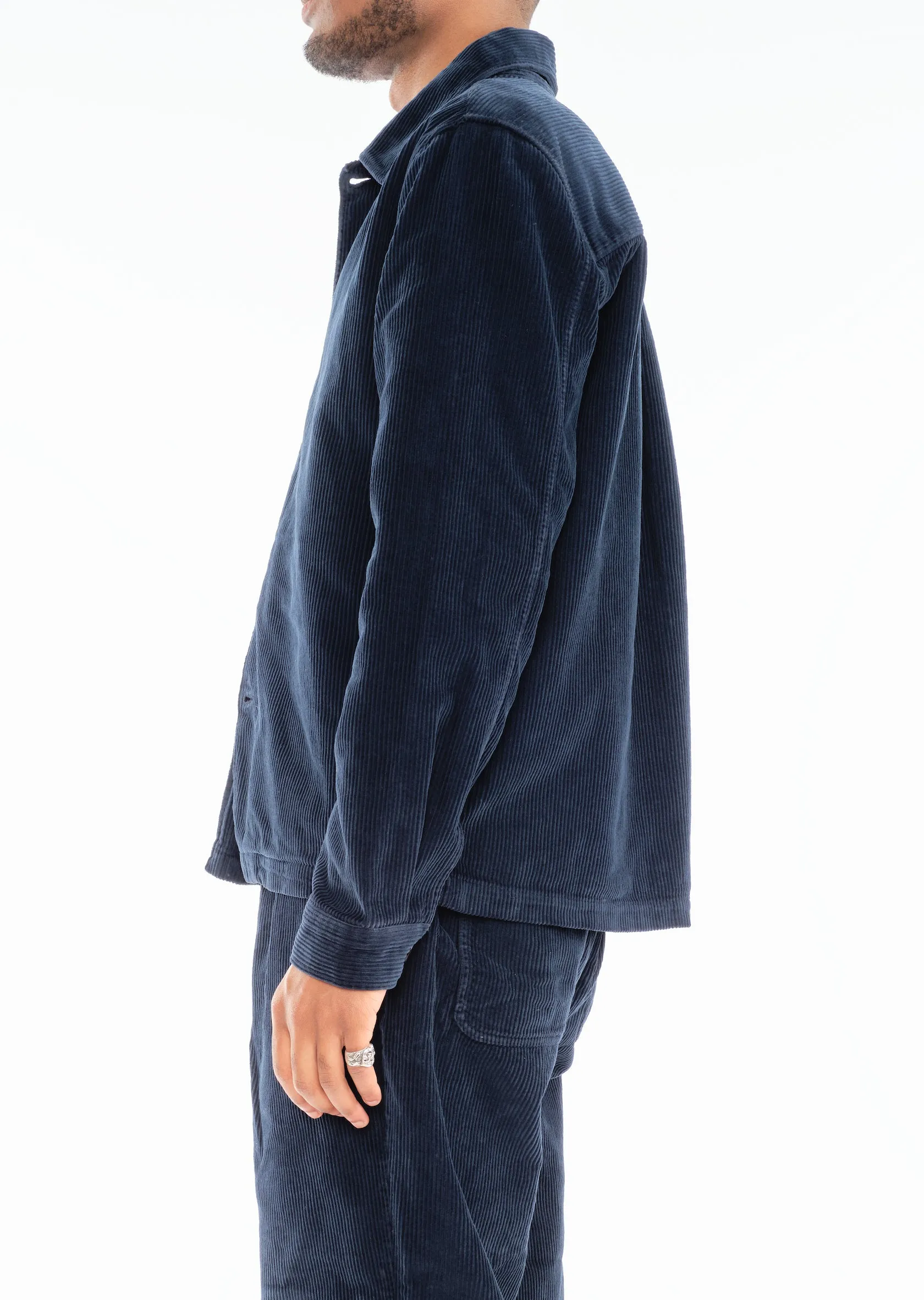 Chore Cord Jacket in Washed Navy sold by Albam Clothing product image thumbnail 2