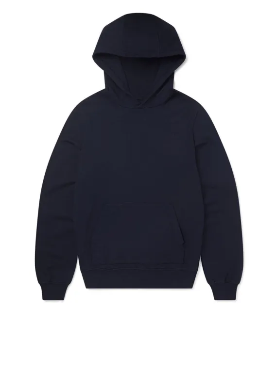 Vintage Lightweight Hoody in Navy sold by Albam Clothing