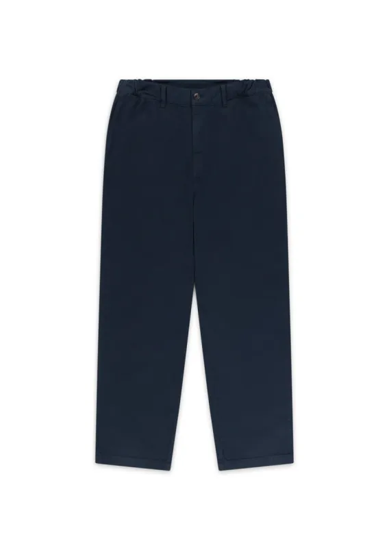 Regular Trouser Twill in Navy made by Albam Clothing
