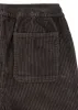 Cord Judd Drawstring Trouser in Charcoal sold by Albam Clothing