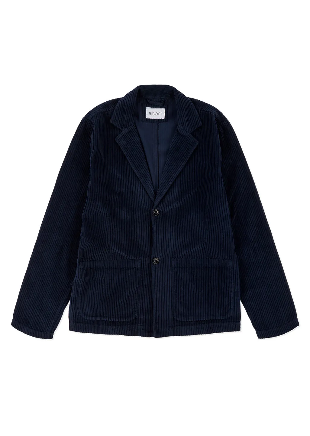 Cord Fairfax Blazer in Dark Navy sold by Albam Clothing