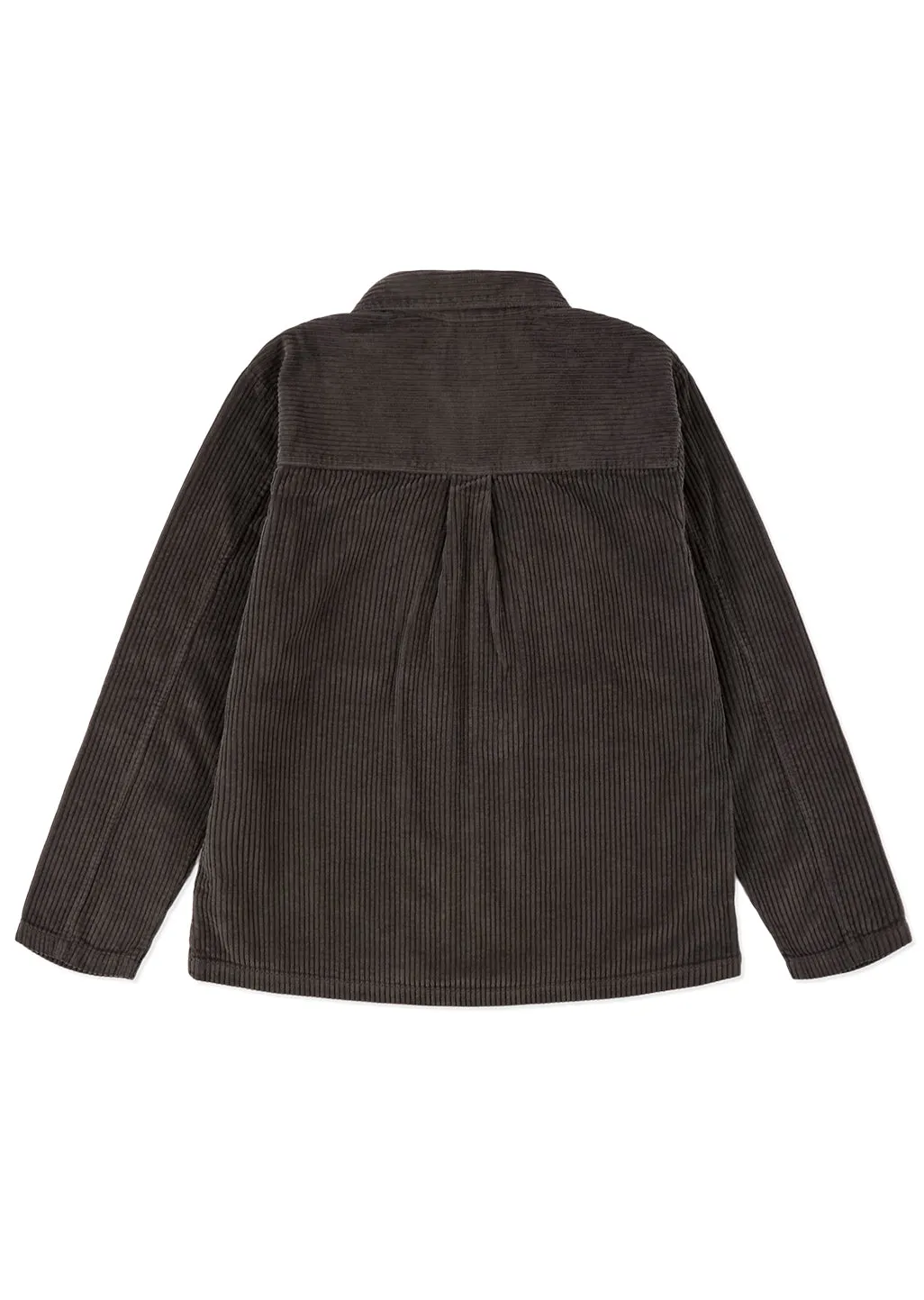 Cord Clarence Jacket in Charcoal sold by Albam Clothing product image thumbnail 2
