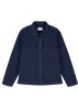 Soft Touch Cotton Clarence Jacket in Dark Navy sold by Albam Clothing