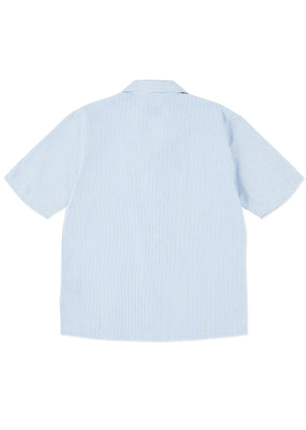 Oxford Stripe Fenton Shirt in Washed Blue sold by Albam Clothing product image thumbnail 2