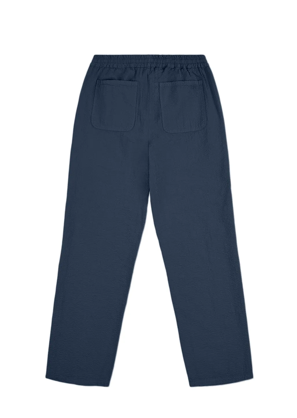 Seersucker Judd Trousers in Dark Navy sold by Albam Clothing product image thumbnail 2