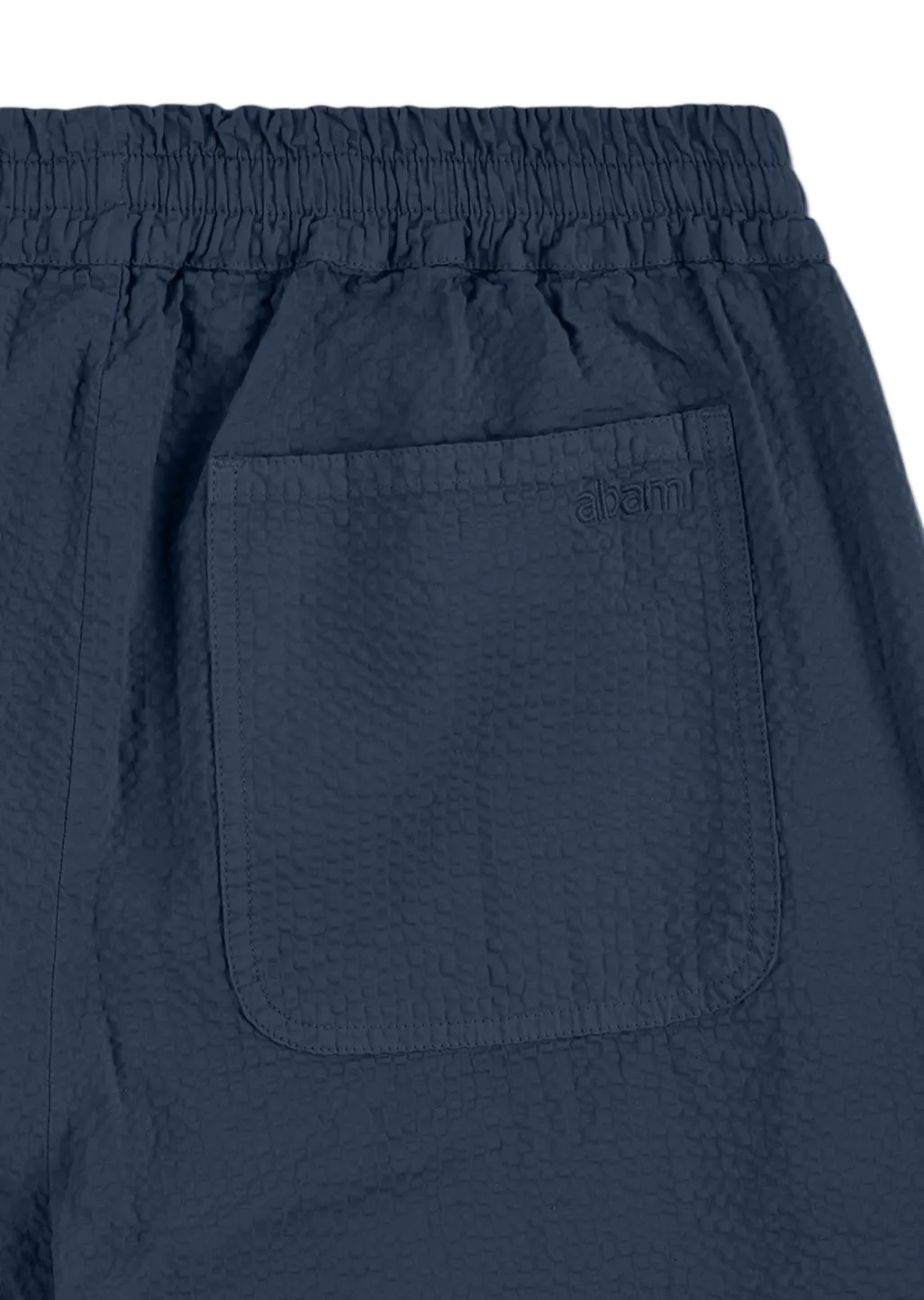 Seersucker Judd Trousers in Dark Navy sold by Albam Clothing product image thumbnail 5