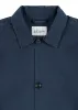 Seersucker Modern Overshirt in Dark Navy sold by Albam Clothing