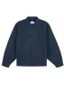 Seersucker Modern Overshirt in Dark Navy sold by Albam Clothing