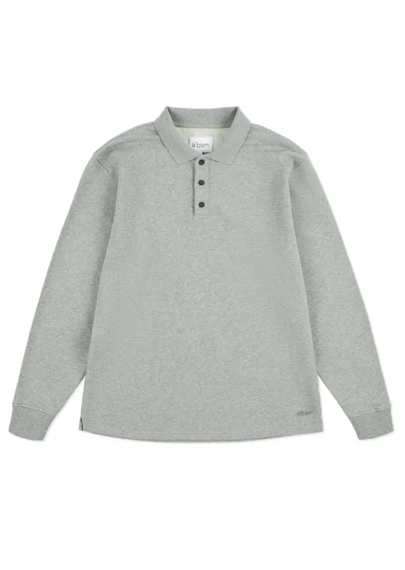 Witley Sweat in Grey Marl sold by Albam Clothing