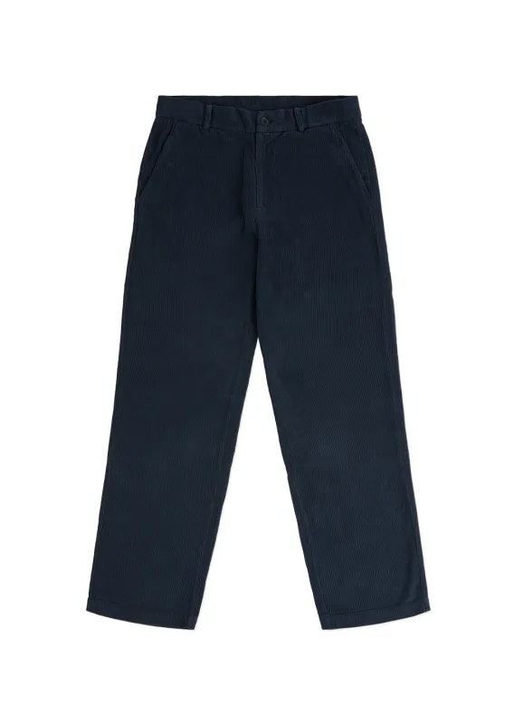 Needlecord Ealing Trouser in Dark Navy sold by Albam Clothing