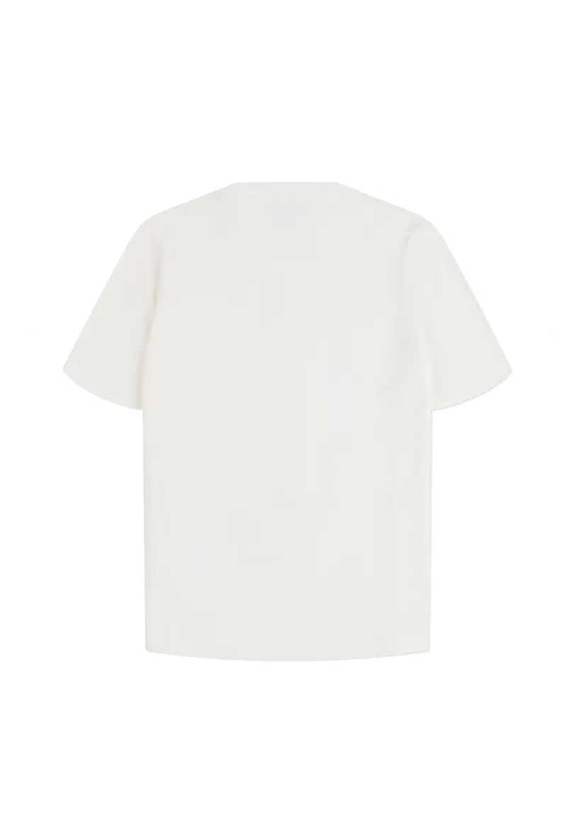 Woven Pocket T-Shirt in White sold by Albam Clothing product image thumbnail 2