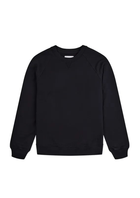 Avon Sweatshirt in Dark Navy made by Albam Clothing
